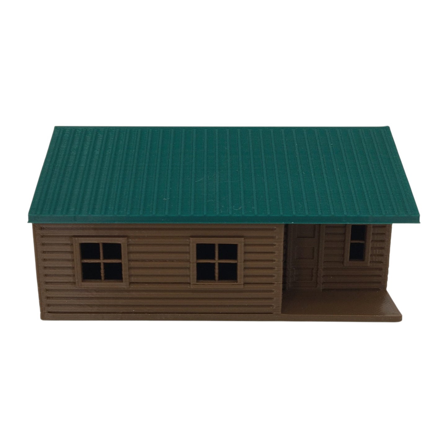 "The Outdoor Series" - Cabin #6 - Camping - Modeled in Color - Z Scale 1:220