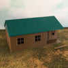 "The Outdoor Series" - Cabin #6 - Camping - Modeled in Color - HO Scale 1:87