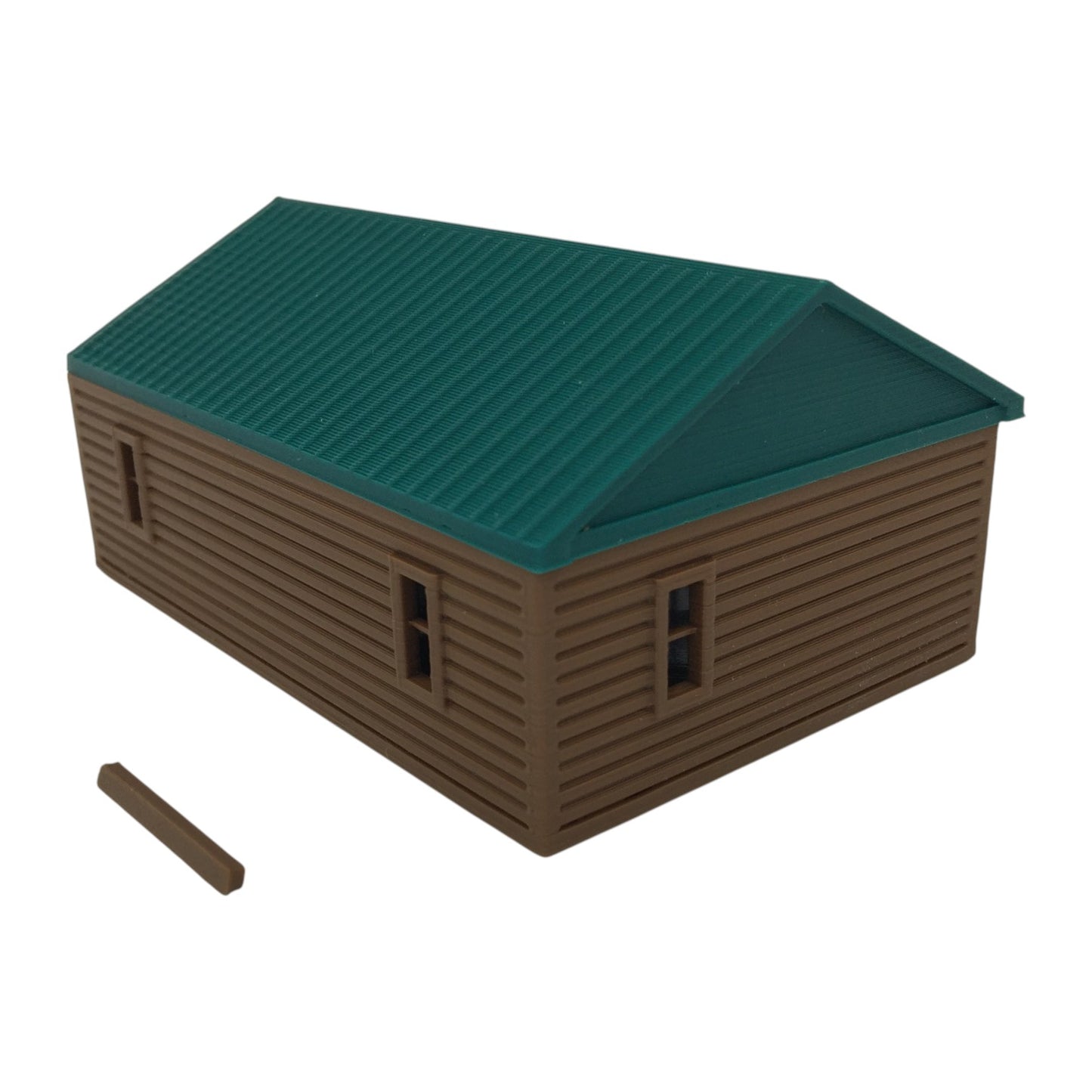 "The Outdoor Series" - Cabin #6 - Camping - Modeled in Color - O Scale 1:48