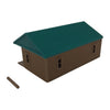 "The Outdoor Series" - Cabin #6 - Camping - Modeled in Color - TT Scale 1:120