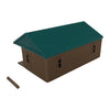 "The Outdoor Series" - Cabin #6 - Camping - Modeled in Color - N Scale 1:160