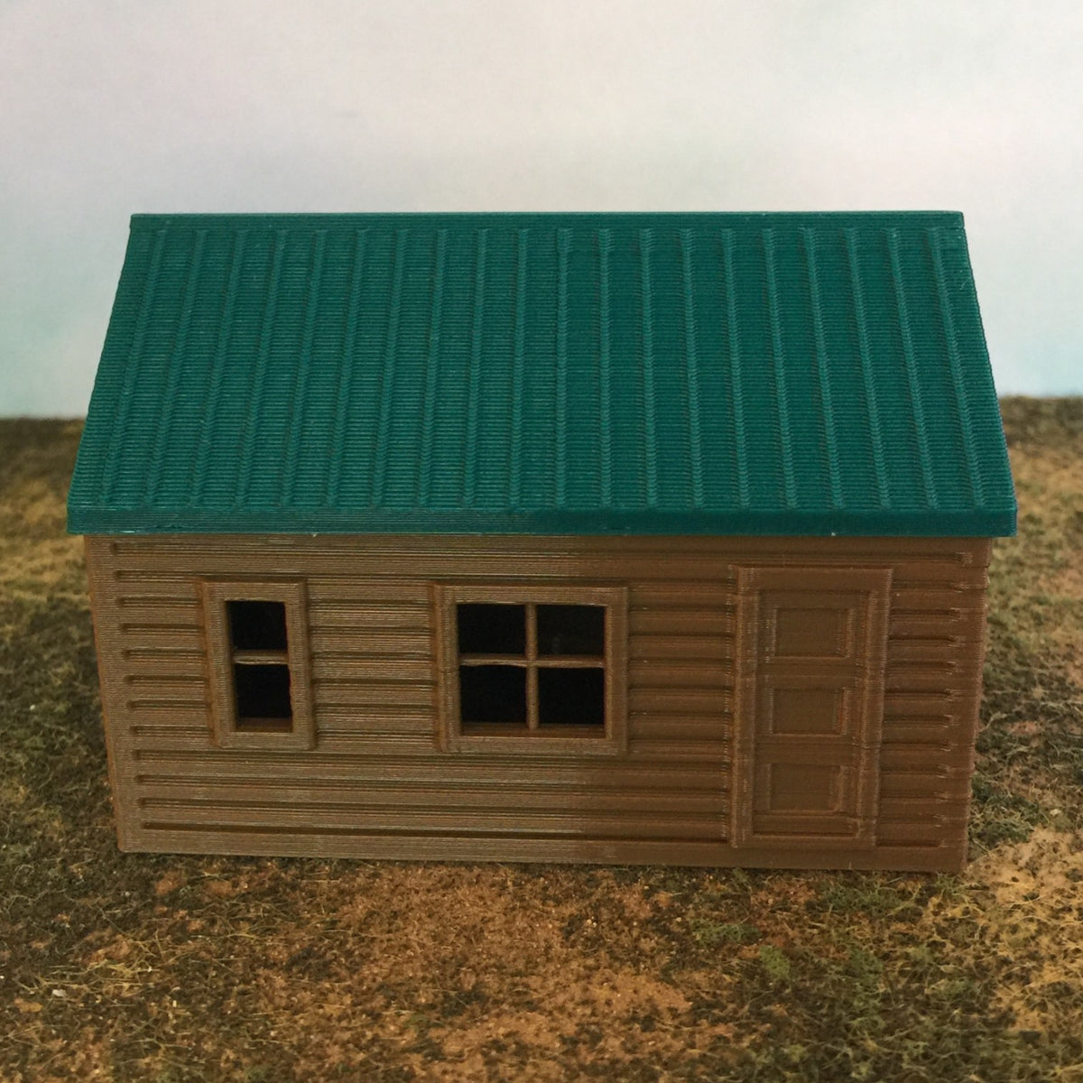 "The Outdoor Series" - Cabin #7 - Camping - Modeled in Color - OO Scale 1:76