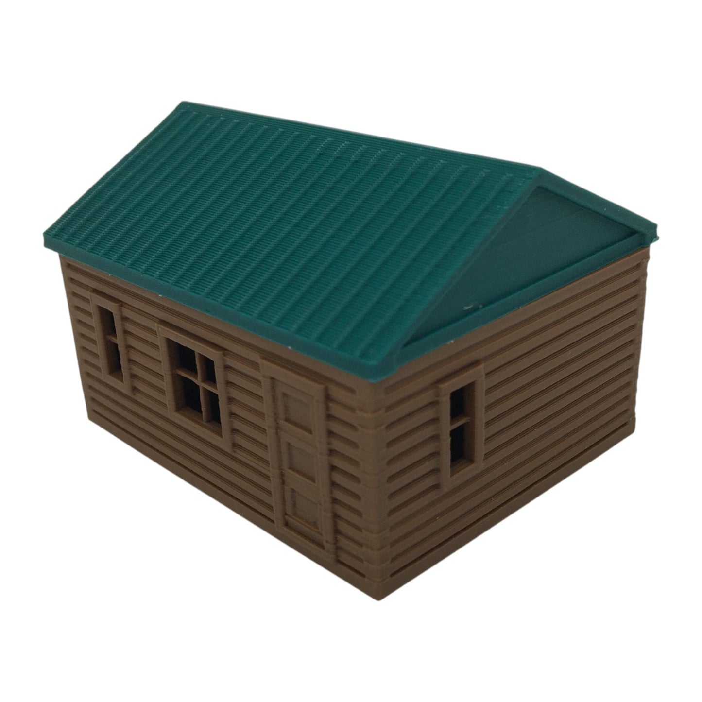 "The Outdoor Series" - Cabin #7 - Camping - Modeled in Color - N Scale 1:160