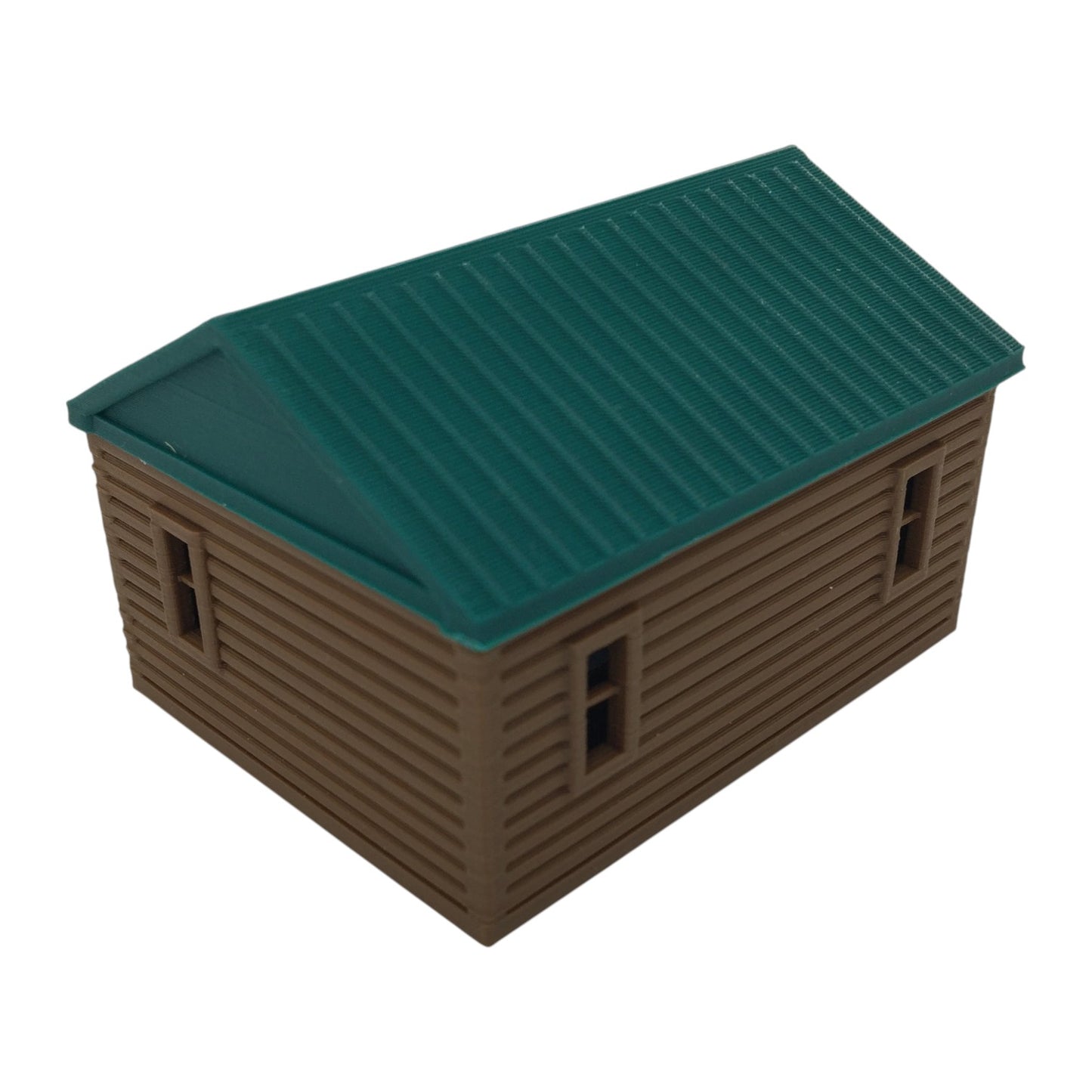 "The Outdoor Series" - Cabin #7 - Camping - Modeled in Color-T Gauge 1:450 Scale