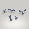 Canadian Geese - 8pc Set - O Scale - 1:48