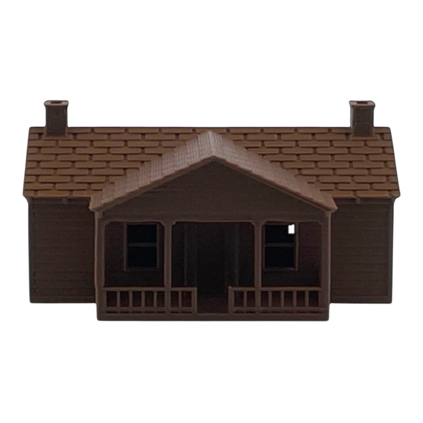 HO Scale 1:87 The Milwaukee Road COMPANY HOUSE - Brown