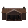 The Milwaukee Road - COMPANY HOUSE - N Scale 1:160 - Brown