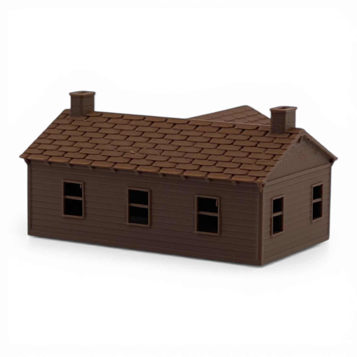 Z Scale 1:220 The Milwaukee Road COMPANY HOUSE - Brown