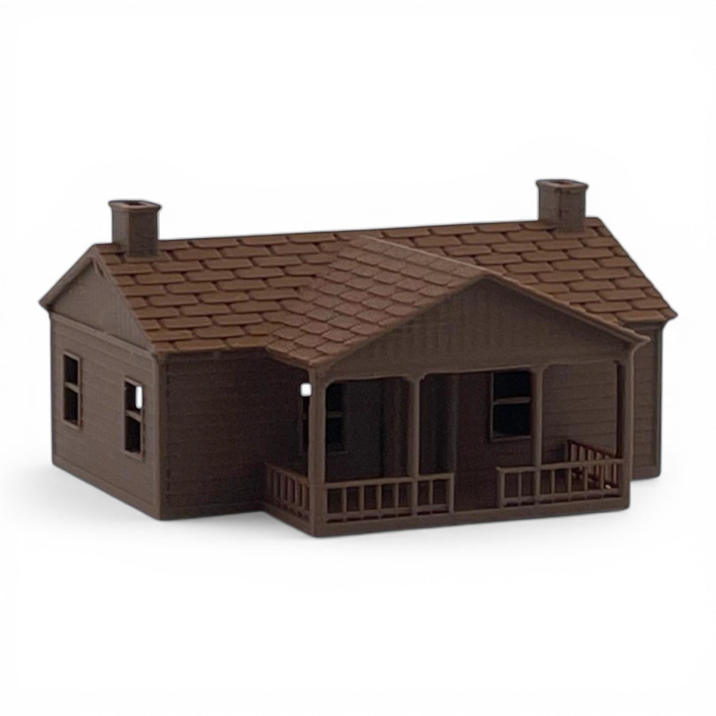 Z Scale 1:220 The Milwaukee Road COMPANY HOUSE - Brown