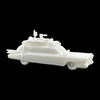 Ghostbusters Ecto-1 - Scale Model Vehicle - O Scale 1:48 - White