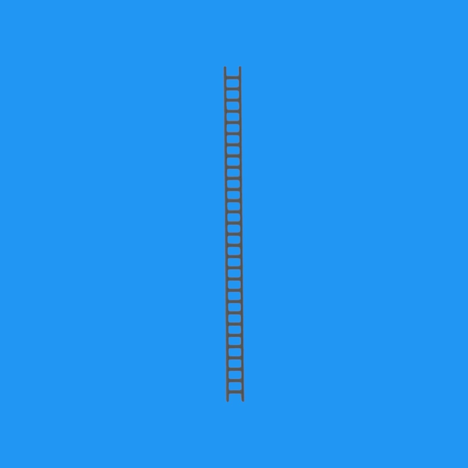 Scale Model of Extension Ladder by Model Scenery World