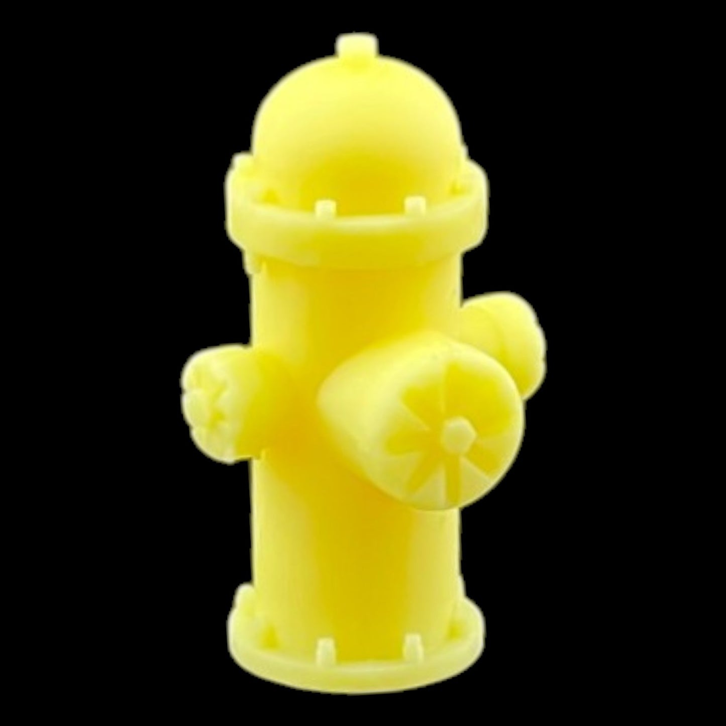 O Scale 1:48 Yellow Fire Hydrants Scenery (3pk)