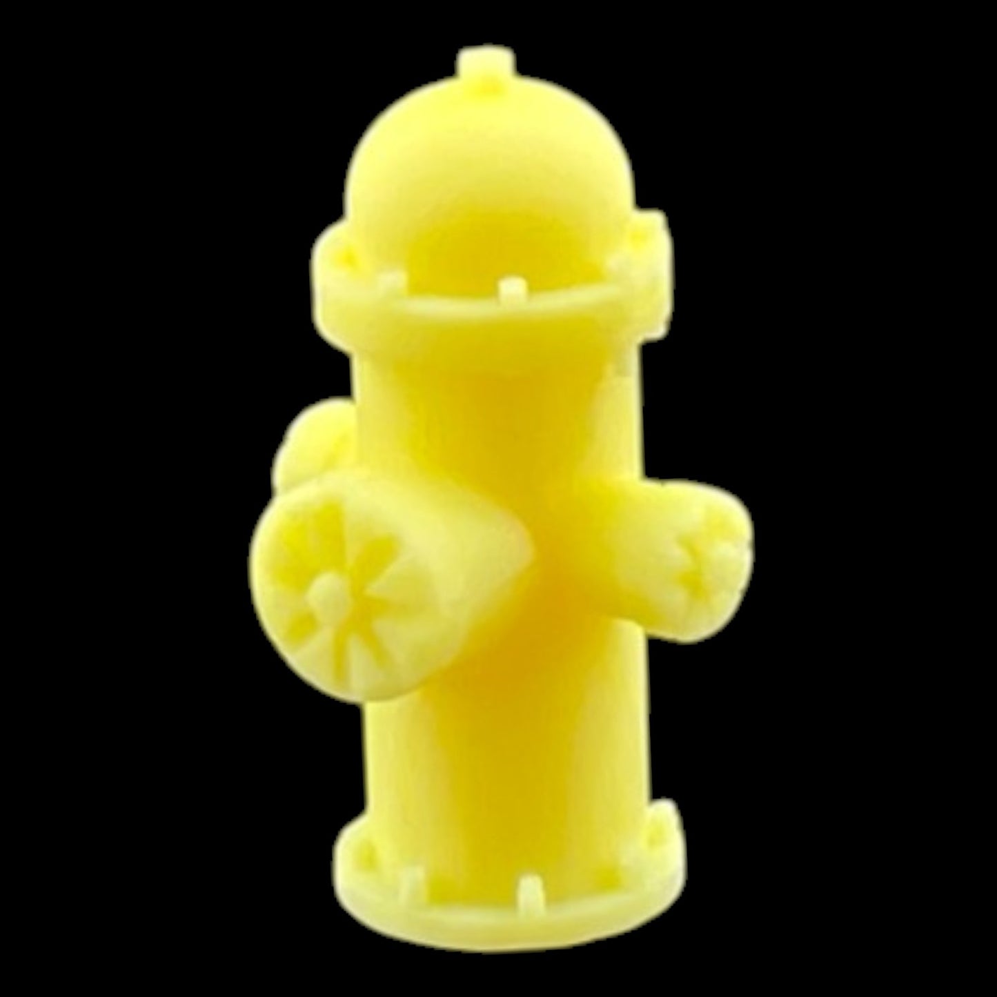 O Scale 1:48 Yellow Fire Hydrants Scenery (3pk)