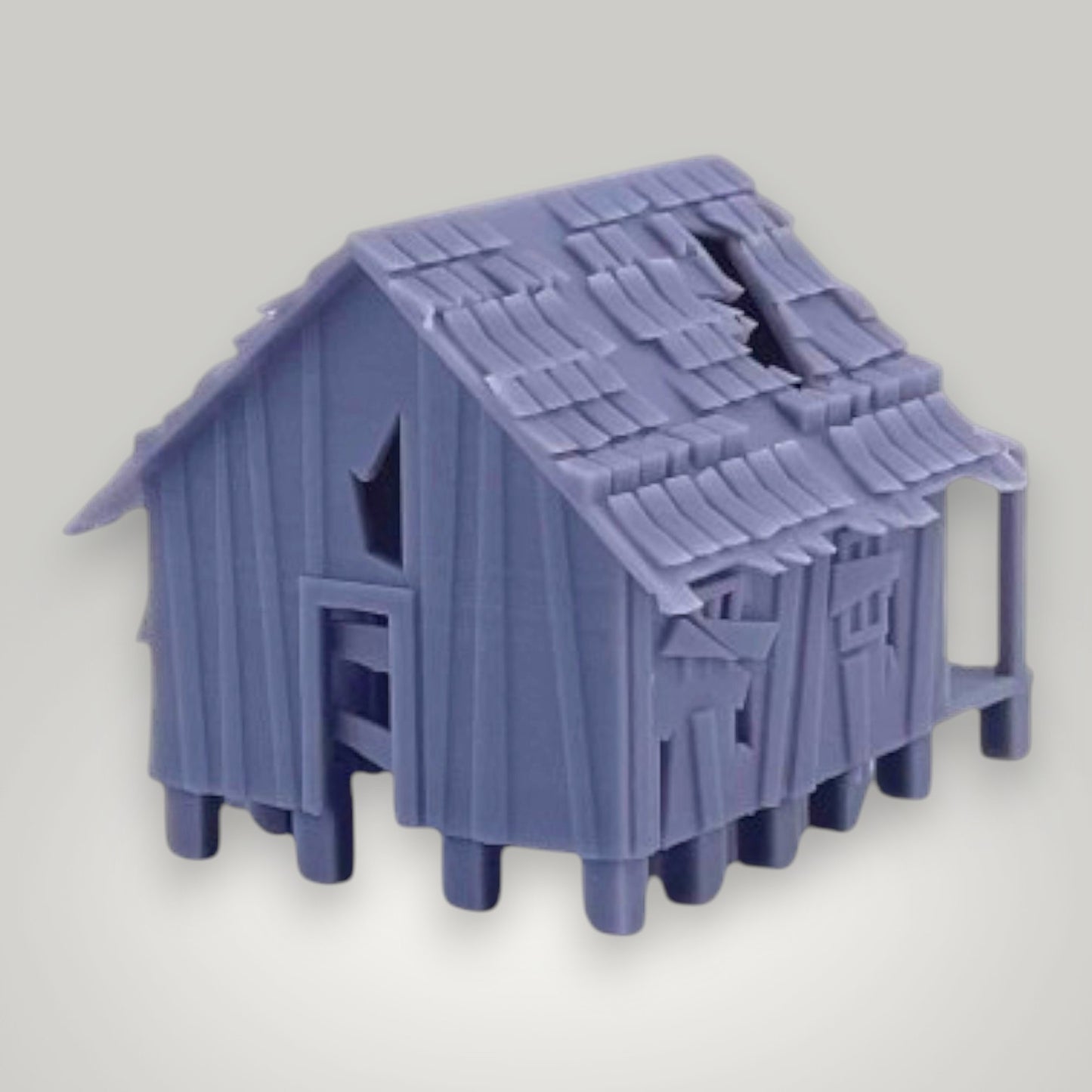Z Scale 1:220 Fishing Shack Resin Building