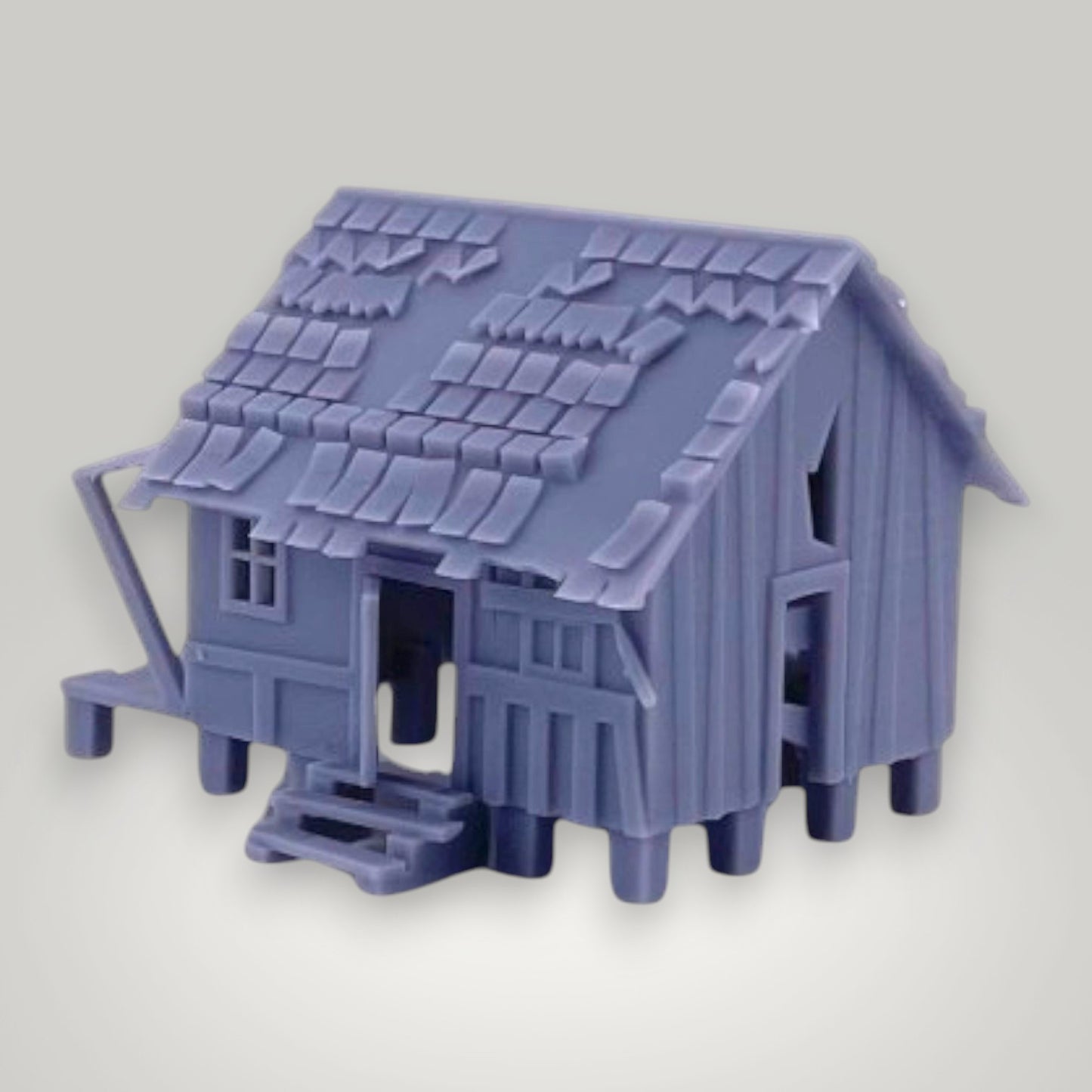 Z Scale 1:220 Fishing Shack Resin Building
