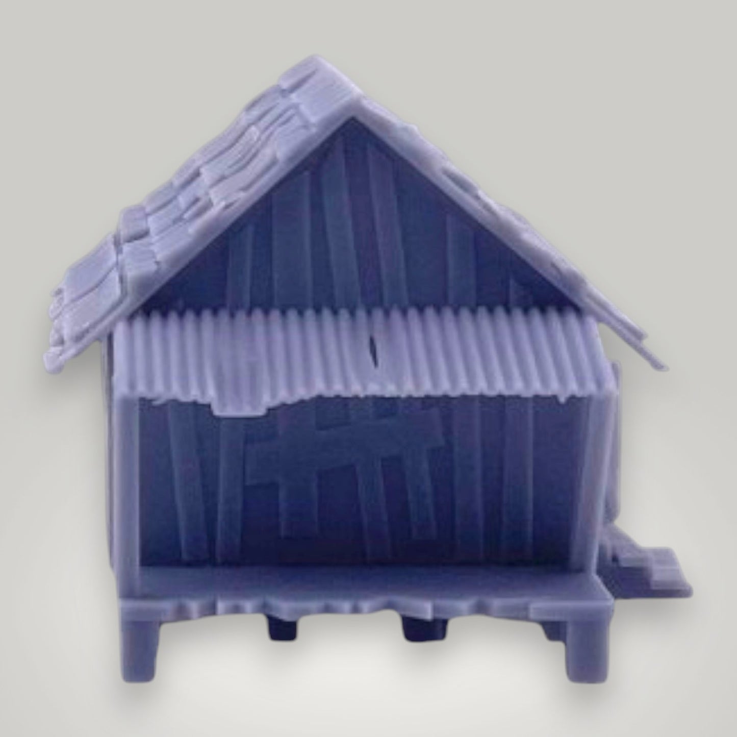 Z Scale 1:220 Fishing Shack Resin Building