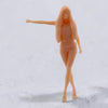 Hitchhiking and Jogger Girls - O Scale - 1:48