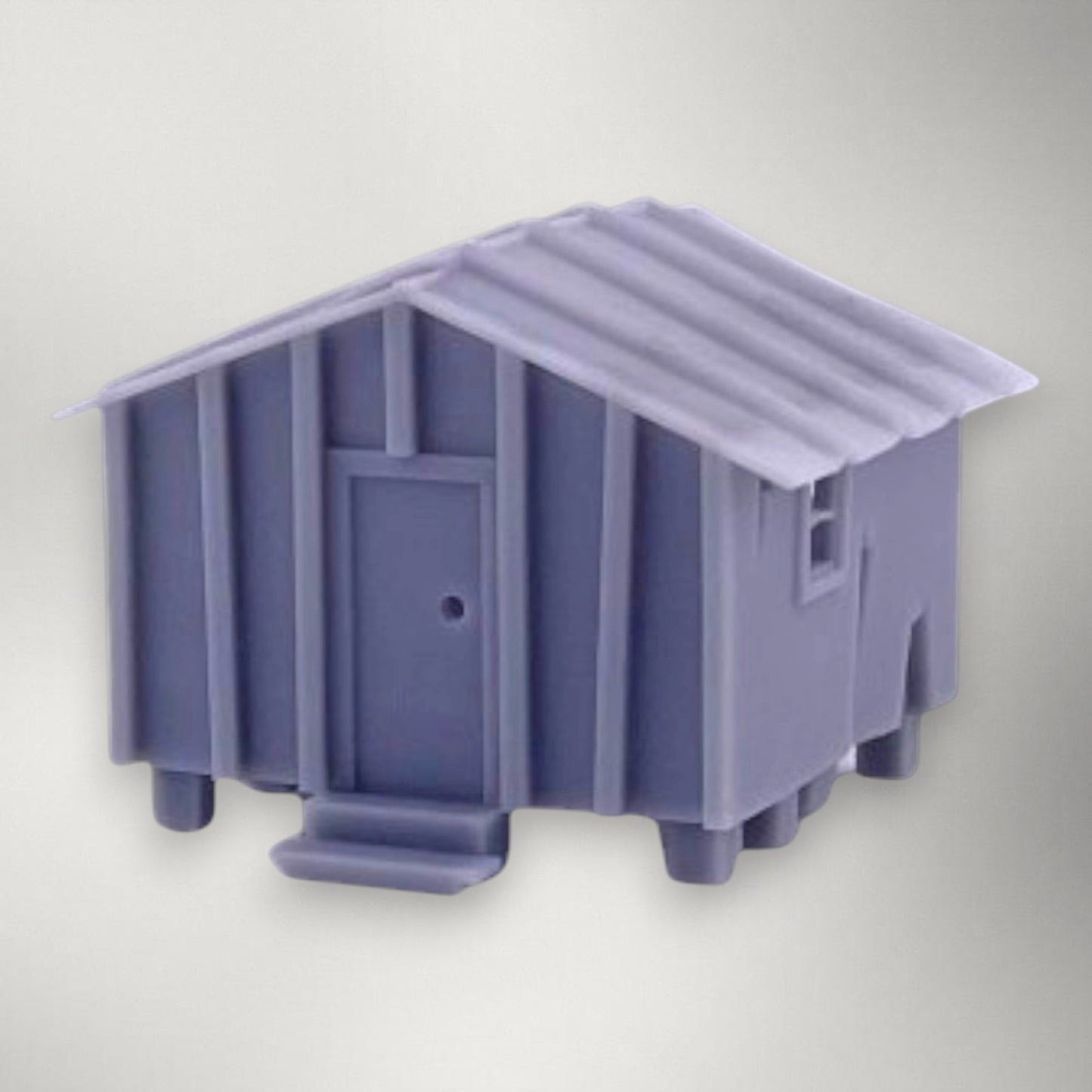 HO Scale 1:87 Hunting Shack Resin Building