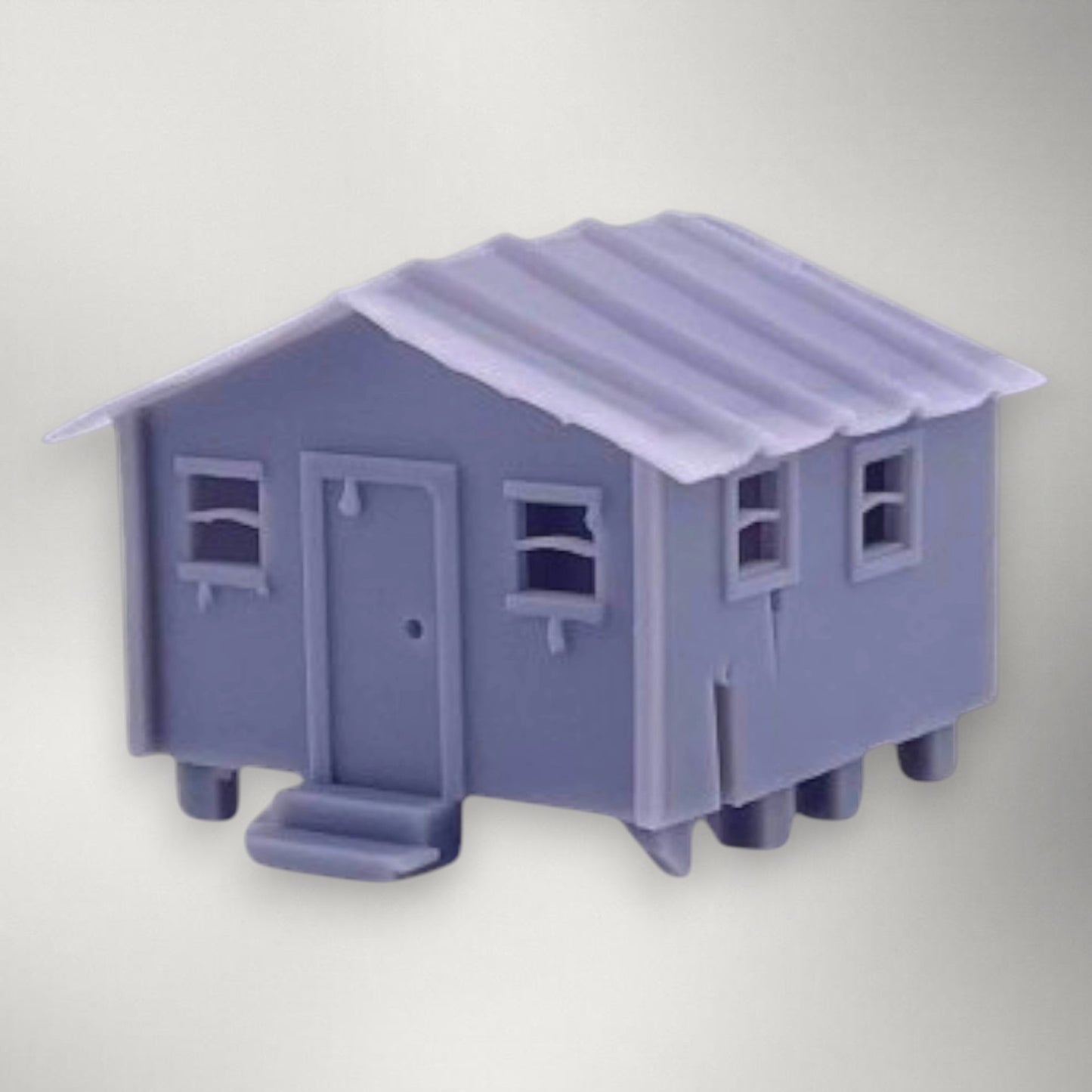 HO Scale 1:87 Hunting Shack Resin Building