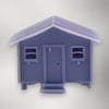 Hunting Shack - HO Scale 1:87 - Scale Model - Gray