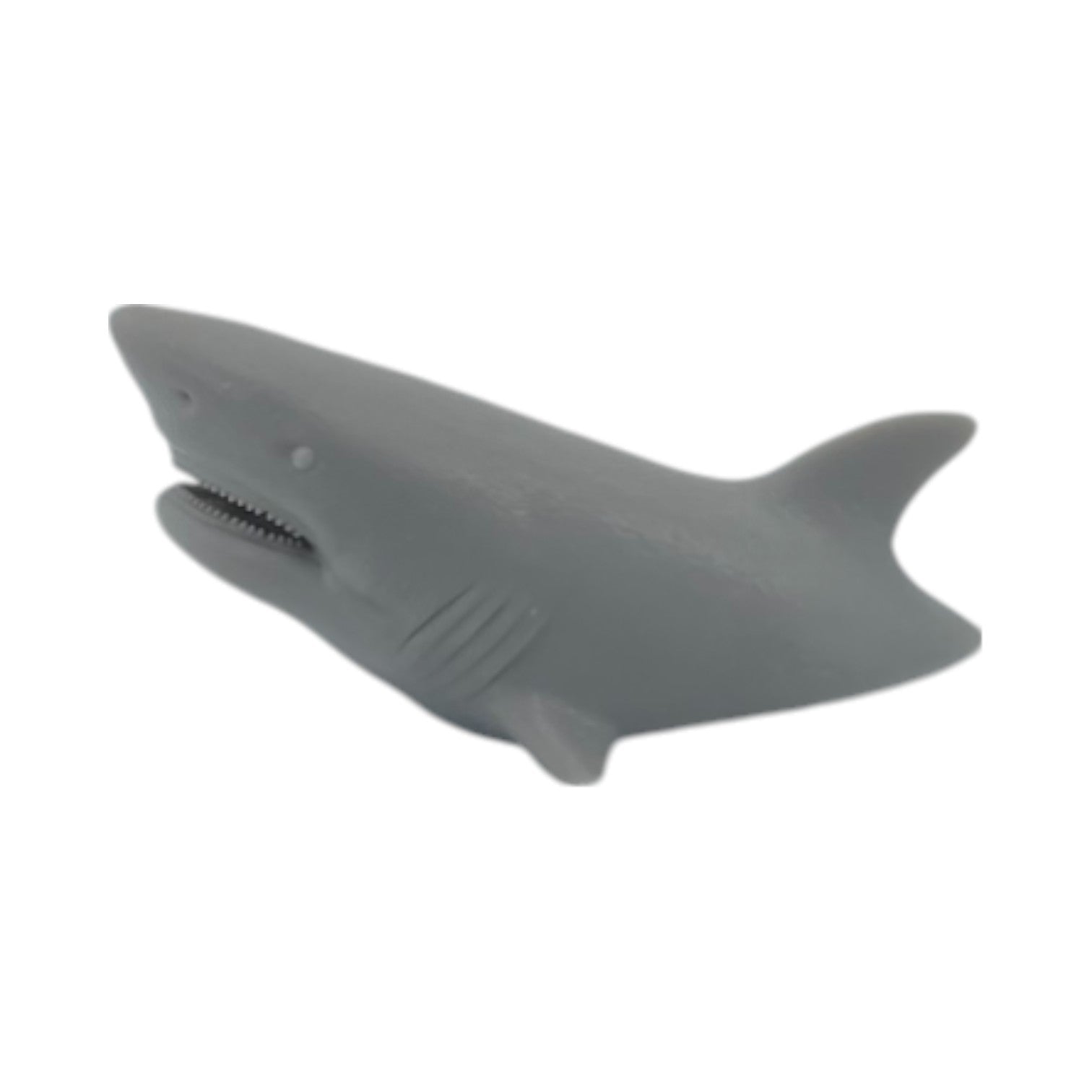 Side View - Scale Model of Jaws Breeching Shark by Model Scenery World