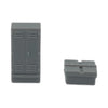 Signal + Battery Box Set by Model Scenery World - Front View