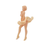 Side View - Scale Figure of Marilyn Monroe with Flying Skirt from the Seven Year Itch Movie by Model Scenery World
