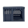 Front View - Scale Model of Horse Stall-Hay Shed by Model Scenery World