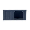 Front view of Scale Model of Storage Shed by Model Scenery World