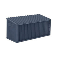 Back view of Scale Model of Storage Shed by Model Scenery World
