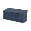 Back Side view of Scale Model of Storage Shed by Model Scenery World