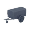 Scale model of G518 Benhur Trailor by Model Scenery World Front View