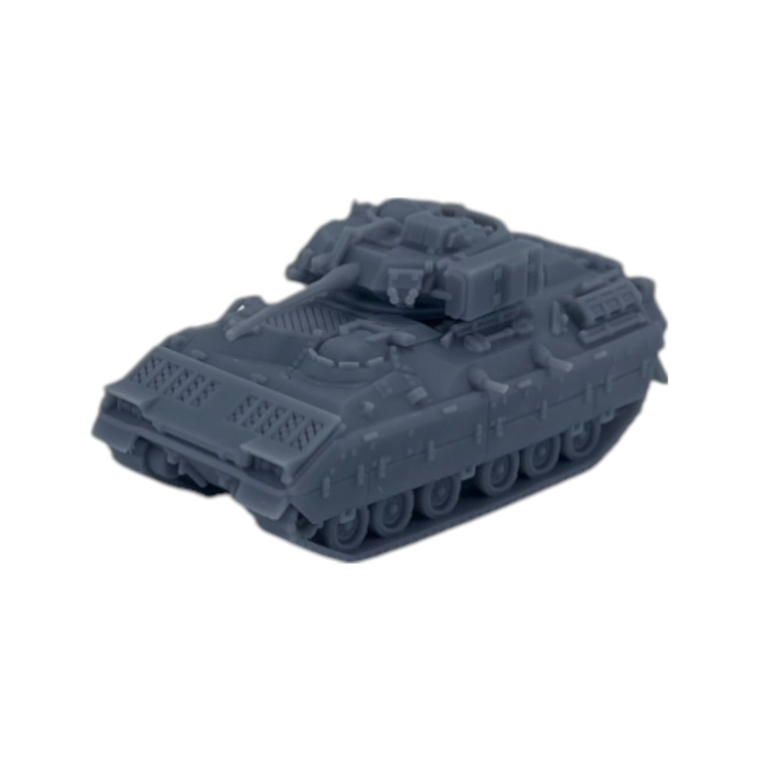 Scale Model of M2A2 Bradley Tank by Model Scale World Front View