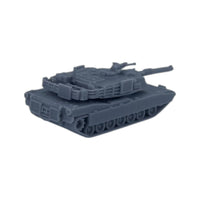 Scale Model of M1-A1 Abrams Tank by Model Scenery World Back View