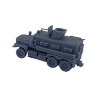 Side View - Scale Model of Cougar MRAP 6x6 HEV Model Scenery World