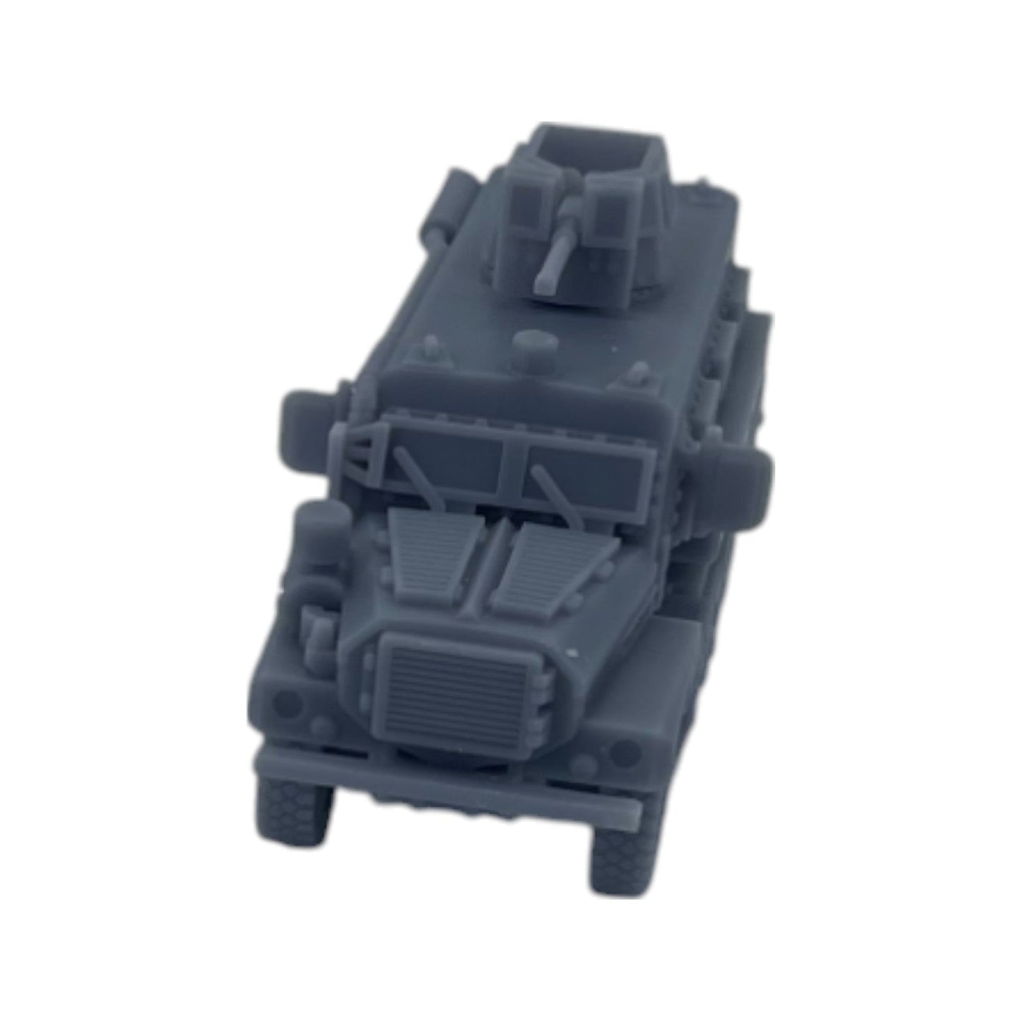 Front View - Scale Model of Cougar MRAP 6x6 HEV Model Scenery World