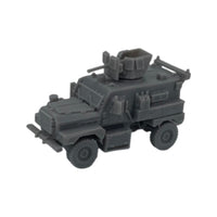 Side View - Scale Model of Cougar MRAP 4x4 by Model Scenery World