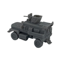 Side View - Scale Model of Cougar MRAP 4x4 by Model Scenery World