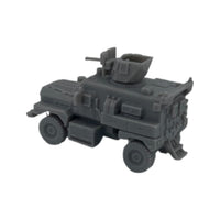 Side View - Scale Model of Cougar MRAP 4x4 by Model Scenery World