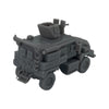 Back Side View - Scale Model of Cougar MRAP 4x4 by Model Scenery World