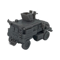 Back Side View - Scale Model of Cougar MRAP 4x4 by Model Scenery World