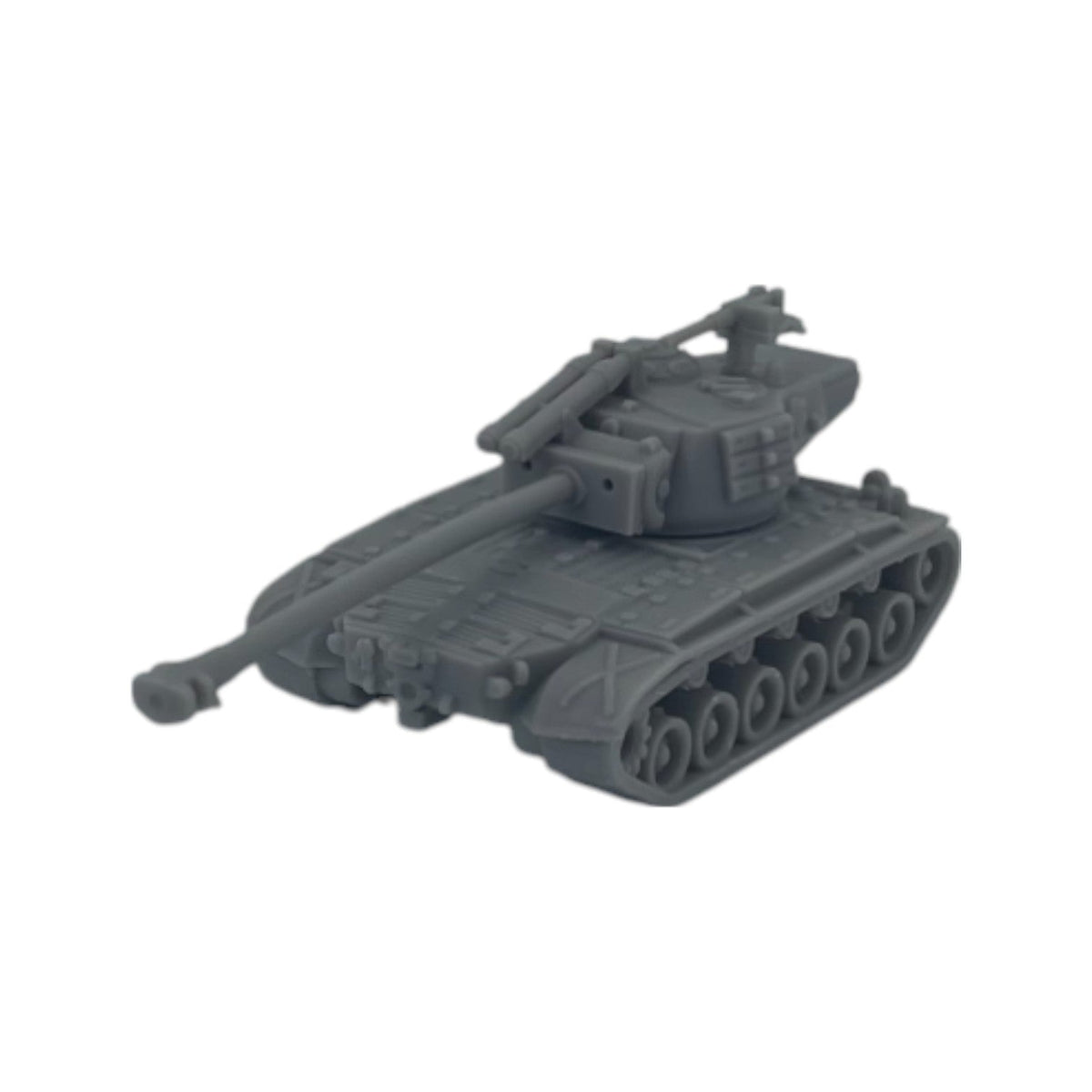 Front View - Scale Model of T26E4 Super Pershing Tank by Model Scenery World