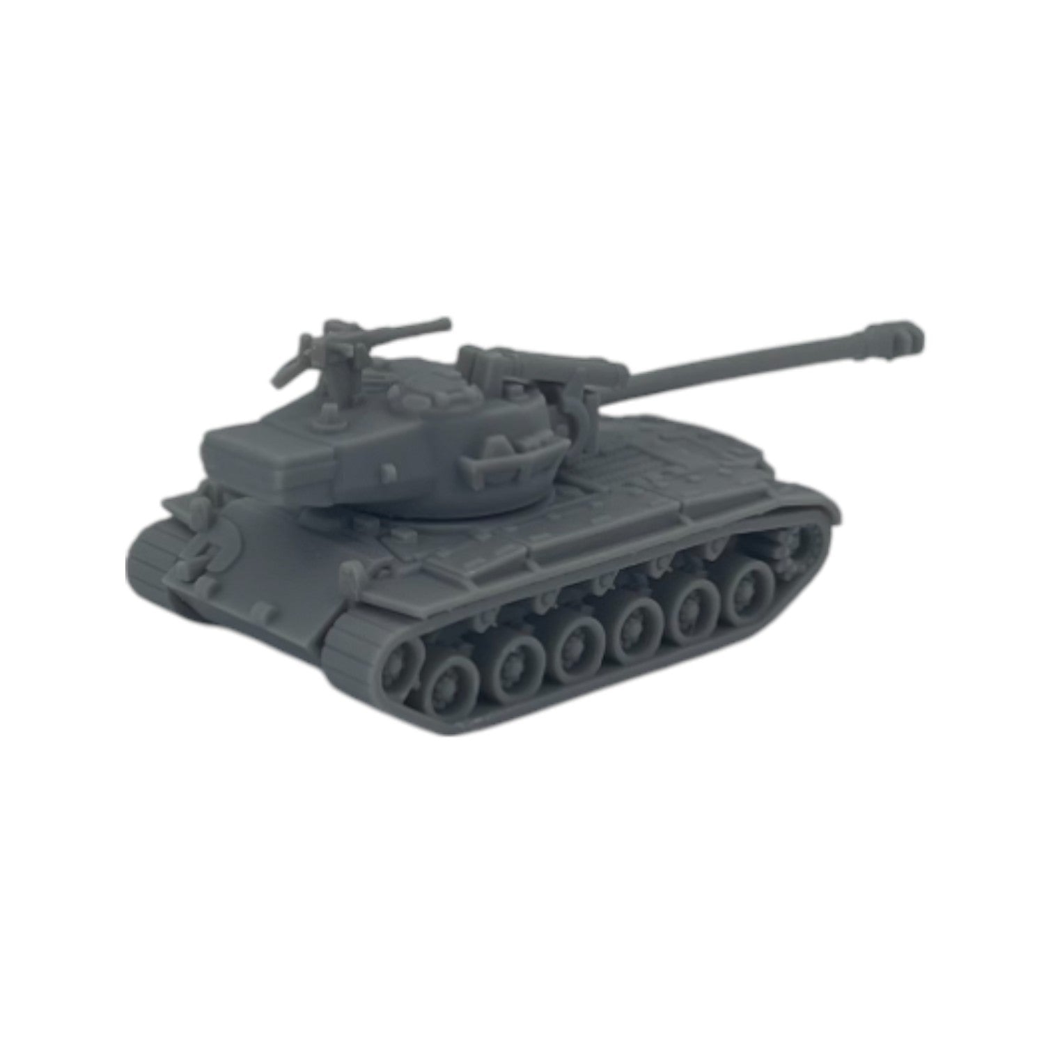 Back View - Scale Model of T26E4 Super Pershing Tank by Model Scenery World