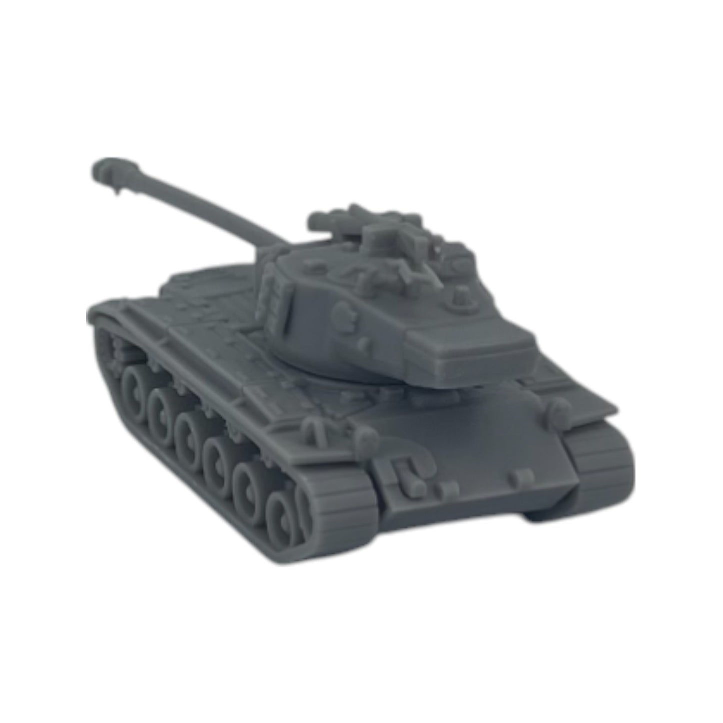 Backside View - Scale Model of T26E4 Super Pershing Tank by Model Scenery World