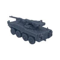 Scale Model of M1128 Stryker MGS by Model Scenery World Back
