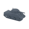 Scale Model of WWII Sherman Tank M4 by Model Scenery World - Side