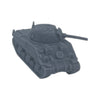 Scale Model of WWII Sherman Tank M4 by Model Scenery World pictured with Turret Turned