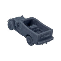 Scale Model of M3 White Scout Car by Model Scenery World Back