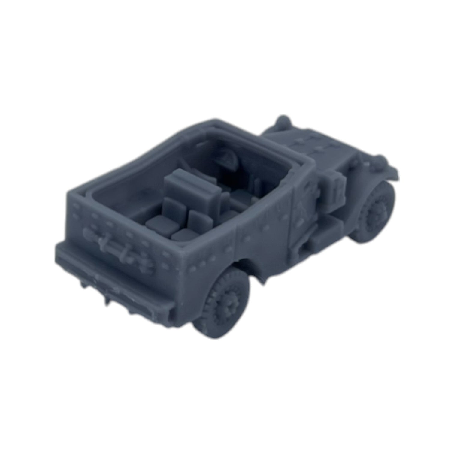 Scale Model of M3 White Scout Car by Model Scenery World Back View