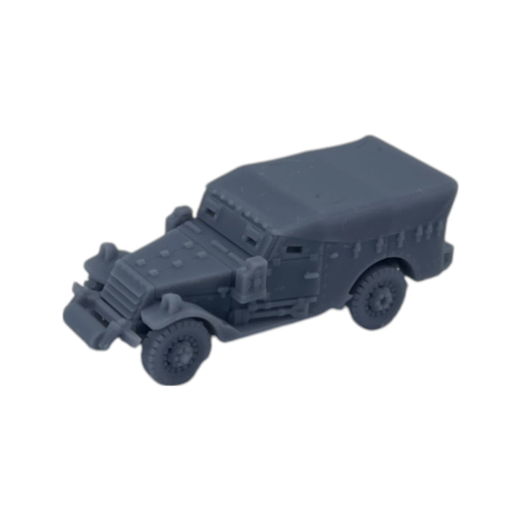 Model Car Scouting M3 White Scout Car Covered (2pk) - N Scale 1:160 - Gray | Model Scenery ...